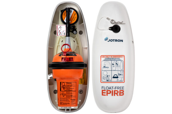 Jotron 60AIS EPIRB with float-free container